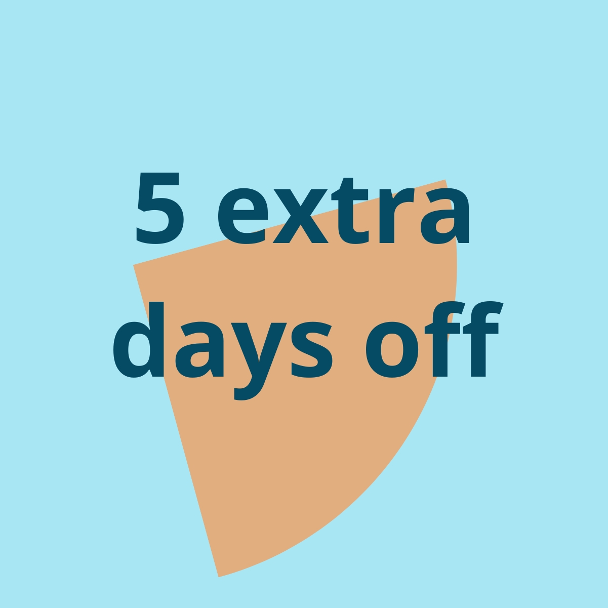 5 extra days off - topdesk career