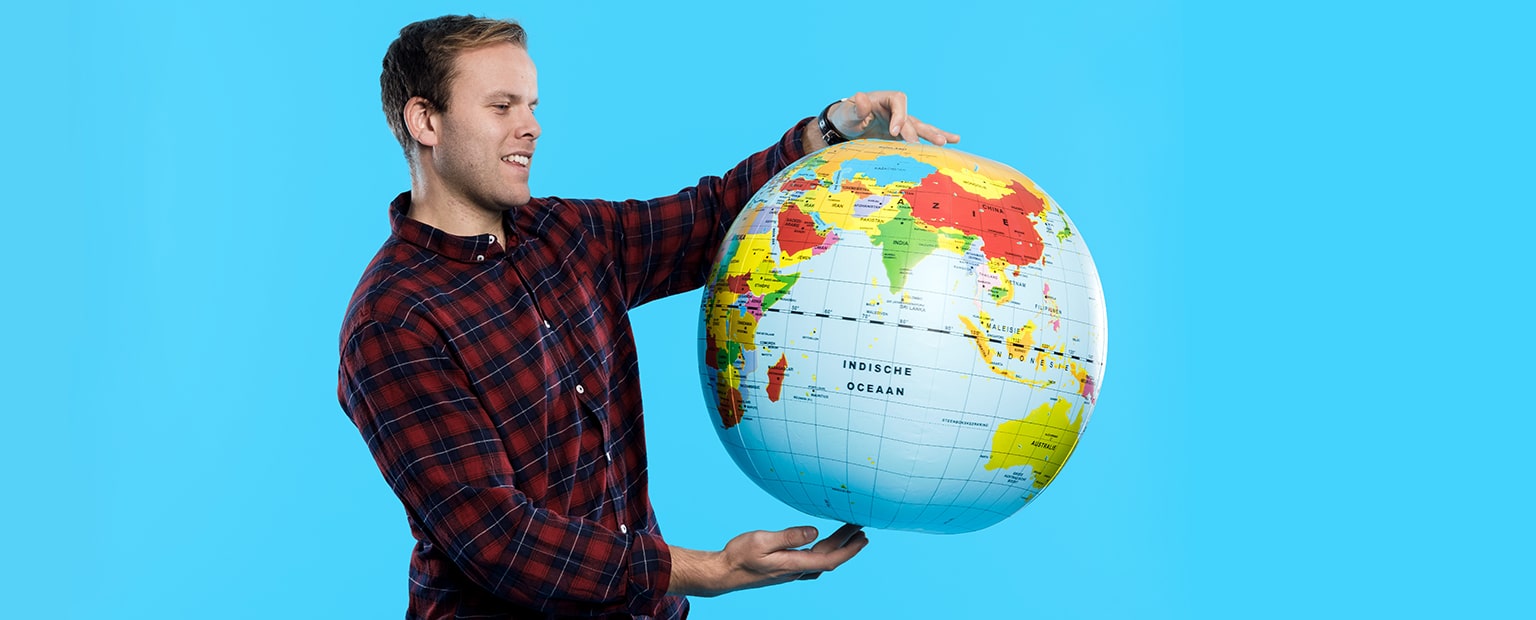 "In hoeveel landen zitten jullie eigenlijk?"
